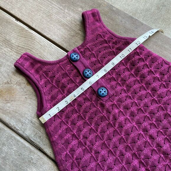Matilda Jane Girls Jumper Size 8 Plum Aurora Sweater Paint by Numbers RUNS SMALL - Picture 7 of 7